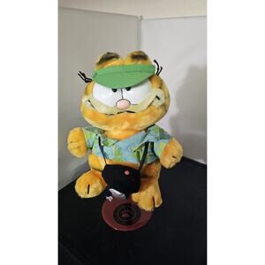 Dakin Garfield Cat plush toy Tourist 1981 stuffed